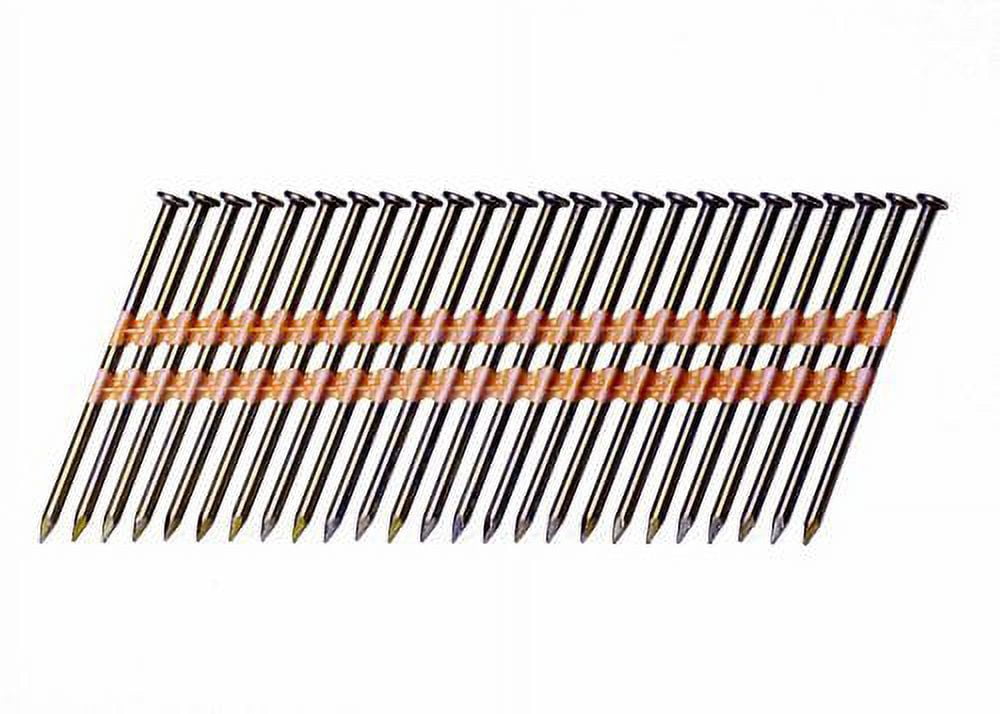 Grip-Rite GR034HG Round Head 3-1/4-Inch by .131-Inch by 21 Degree Paper Collated Hot-Dip-Galvanized Framing Nail (4,000 per Box) Grip-Rite GR034HG Round Head 3-1/4-Inch by .131-Inch by 21 Degree Paper Collated Hot-Dip-Galvanized Framing Nail (4,000 per Box)