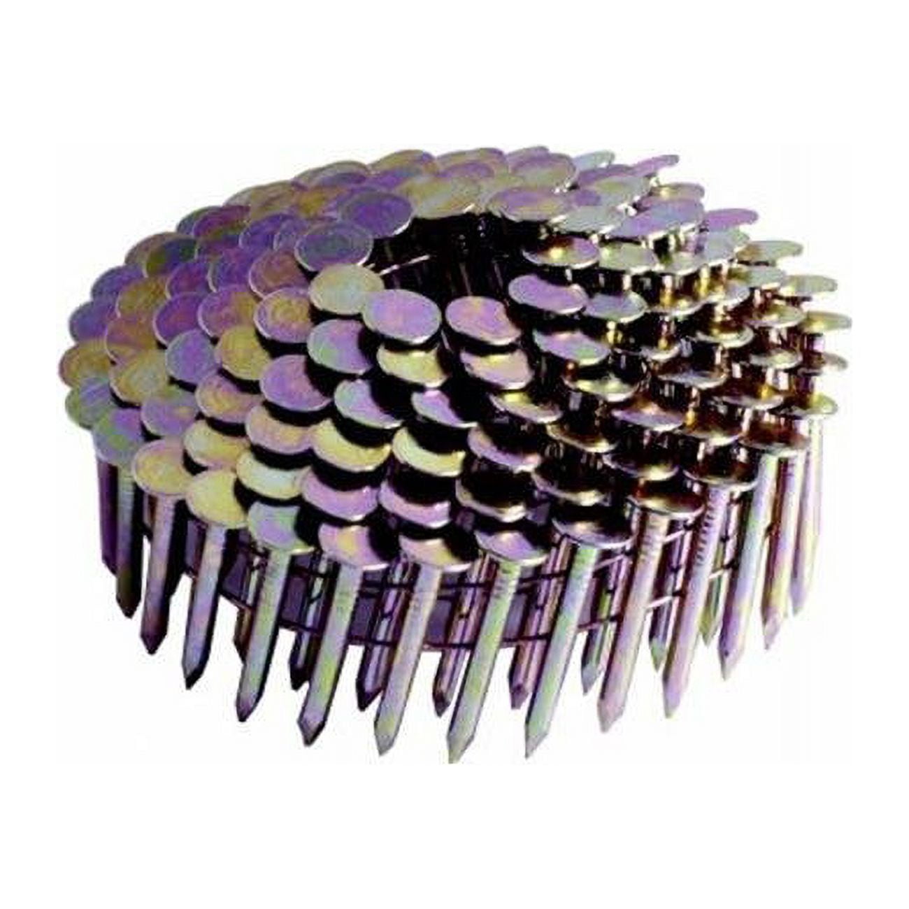 GripRite GRCR3DGAL Angled Coil Roofing Nail, 11/4"