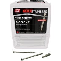 2-1/4 in. Stainless Steel Torx Wood Trim Head Screw