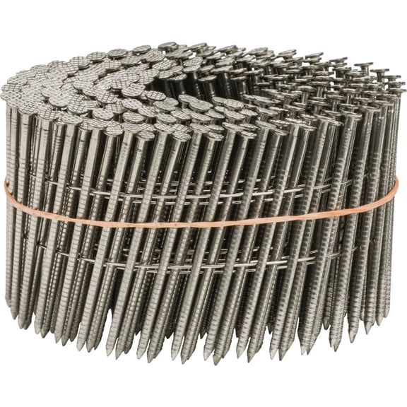1PC Pro-Fit 15 Degree 304 Stainless Steel Wire Weld Coil Siding Nail