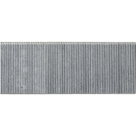 Grip-Rite PrimeGuard Max 18-Gauge 304-Stainless Steel L-Style Narrow Crown Finish Staple in Resealable Belt Clip Box, 1/4 In. x 1-1/2 In. (1000 Ct.)