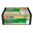 thumbnail image 1 of Grip-Rite PrimeGuard Plus #9 x 2-1/2 in. Black Wood to Wood Deck Screw 1lb., 1 of 8