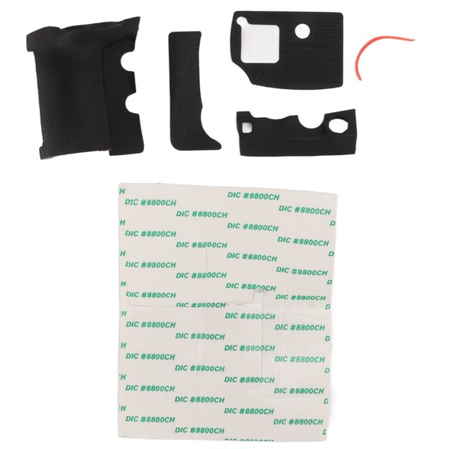 Grip Rubber Set Left Side Thumb Bottom Rubber Cover with Adhesive