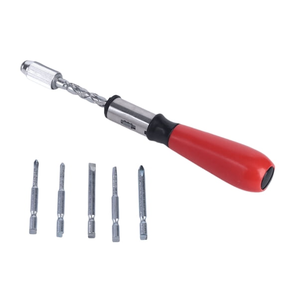Grip Screwdriver T201B 260MM Length Push Pressure Screw Driver For Furniture Assembly Daily Hardware Adjustments