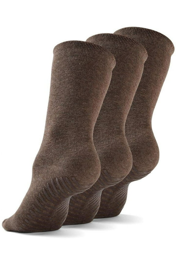 Grip Socks - Non-Slip Socks for Women and Men - Hospital Socks - 3 pairs