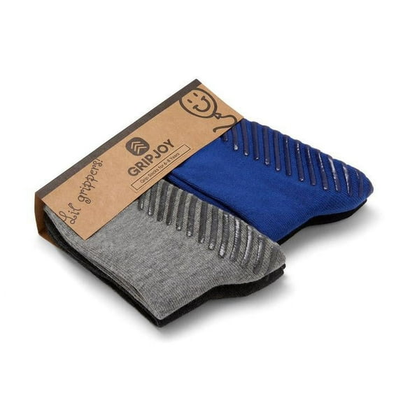 Grip Socks for Infants Toddlers Babies Kids Boys Girls 4pk
