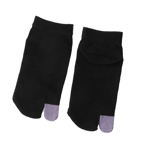 Grip Socks for Women & Men 2 Pcs Split Toe Socks, Non Slip for Sports Shoes, Leather Shoes & Sandals