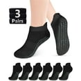 thumbnail image 1 of Grip Socks for Women Men Pilates Grip Socks Non Slip Yoga Sock with Grips for Barre Barefoot Hospital Grippy Sock, 1 of 5