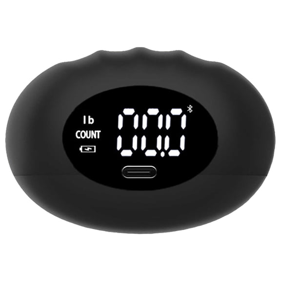 Grip Strength Tester Football, Strength Dynamometer Rechargeable Hand Exercising Device, Portable Ergonomic Design for Forearm & Finger Strength Training