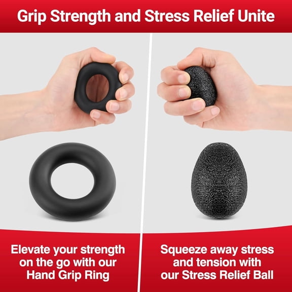 Grip Strength Tester & Grip Strength Trainer Kit, Hand Grip Dynamometer Forearm Strengthener, Dynamometer Grip Strength Meter, Grip Tester, Hand Gripper Strengthener, Forearm Exerciser & Grip Trainer