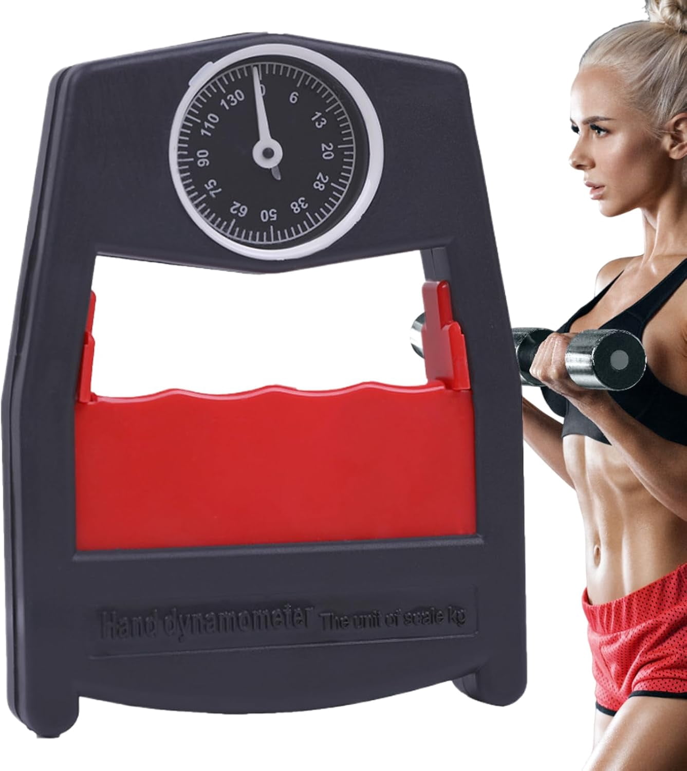 Strength Tester Grip Strength Tester - Hand Dynamometer Forearm Strengthener Training ...