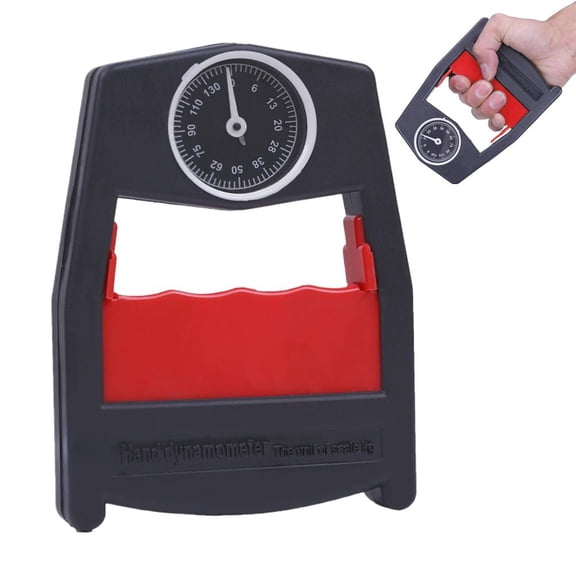 Grip Strength Tester Hand Dynamometer, Portable Grip Strength Measuring Device for Home Adults Hand Strength Training & Fitness