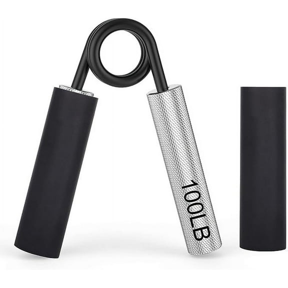 Grip Strength Trainer,50/100/150/200LB Metal Hand Grip Strengthener,Non-Slip Heavy-Duty Forearm Exerciser,Hand Gripper for Muscle Building and Hand Rehabilitation Exercising