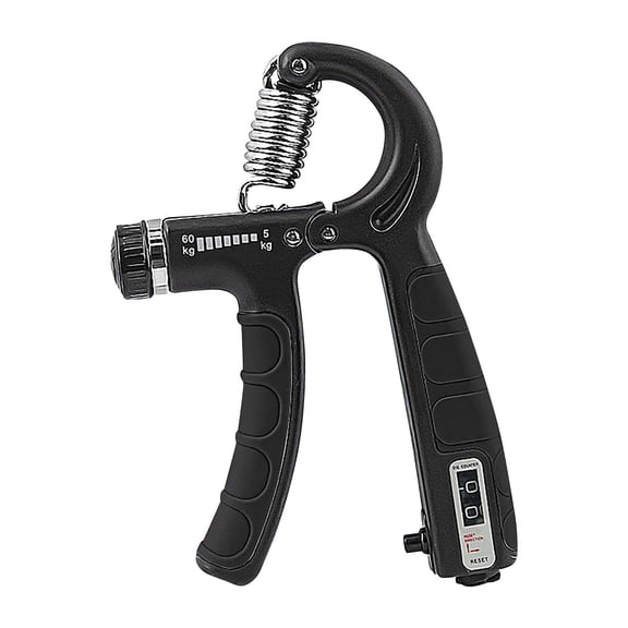Grip Strength Trainer & Hand Gripper Strengthener – Enhance Forearm, Wrist & Hand Power | Best Hand Strengthening Devices & Grip Strength Tester for Athletes, Climbers, Rehab & Daily Use(Black-1pcs)