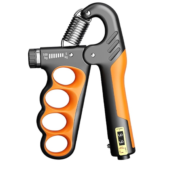 Mapskey Grip Strength Trainer, Hand Strengthener with Adjustable Resistance 11-220Lbs, Automatic Counter, Ergonomic Design