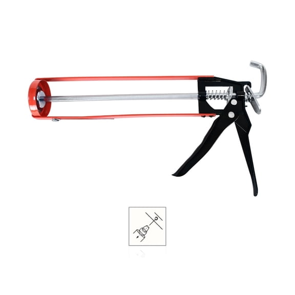 Grip Tight Tools 10 oz. Pro Skeleton Style Caulking Gun
