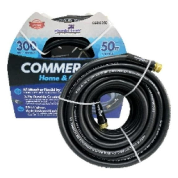 Grip Tight Tools CGE16050 0.625 x 50 in. Hot & Cold Water Rubber Hose