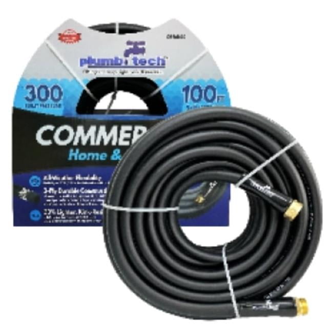 Grip Tight Tools CGE16100 0.625 in. x 100 ft. Hot & Cold Water Rubber Hose