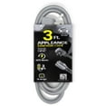 thumbnail image 1 of Grip Tight Tools® 3 FT Appliance Extension Cord, 14-3 SPT, Grey, 1 of 5