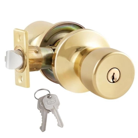 Grip Tight Tools EL05-MH Brass Entry Mobile Home Lock