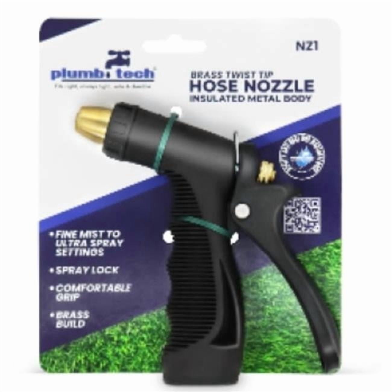 Plumb Tech® Twist Tip Pistol Garden Hose Nozzle