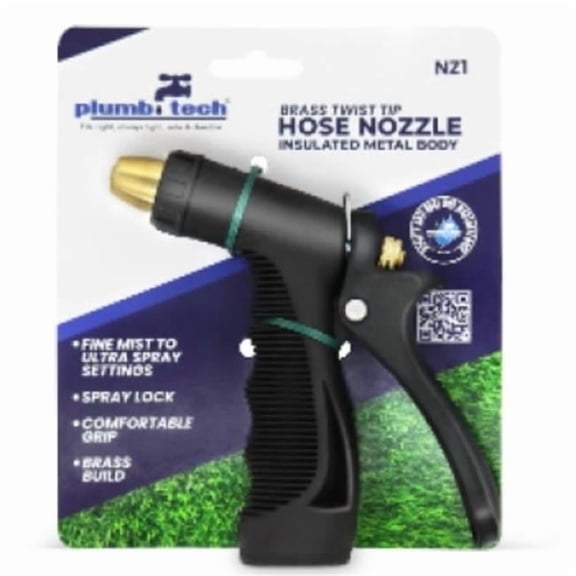 Plumb Tech Twist Tip Pistol Garden Hose Nozzle