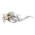 thumbnail image 1 of Premier Lock Wave Privacy Lever Satin Nickel, 1 of 5