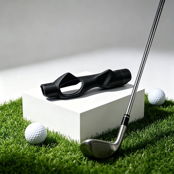 Grip Trainer Golf with Ergonomic Design, Right & Left Handed Golf Club Hand Posture Corrector, Gameswing Grip Trainer, Corrects Golf Grip Posture and Improves Swing Accuracy