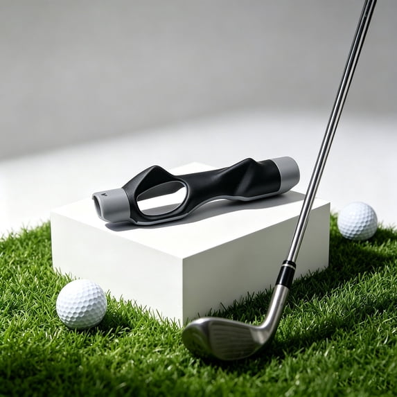 Grip Trainer Golf with Ergonomic Design, Right & Left Handed Golf Club Hand Posture Corrector, Gameswing Grip Trainer, Corrects Golf Grip Posture and Improves Swing Accuracy