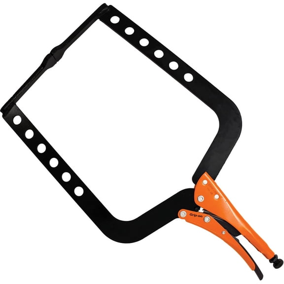 Grip-on GR13420 Locking Steel Long and Large Reach C-Clamps - 20-Inch