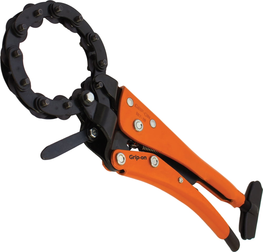 Grip-on GR18210 Locking Chain Pipe Cutter - 10-Inch