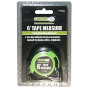 Grip on Tools 260559 6 ft. Tape Measurer