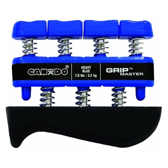 GripMaster Hand Exerciser - Heavy Tension - Finger & Forearm Strength Trainer for Musicians, Climbers & Rehabilitation - Adjustable Resistance
