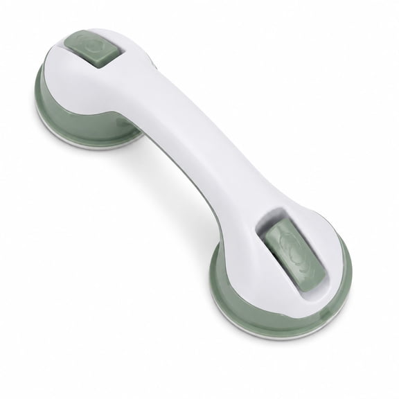 GripStead Pro Suction Grab Bar for Shower, 11.6-Inch Removable Bathroom Balance Handle, No Drill, Smooth Surfaces
