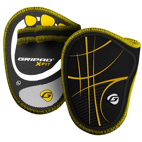 Gripad RX Crossfit Workout Weight Lifting Gloves - Yellow