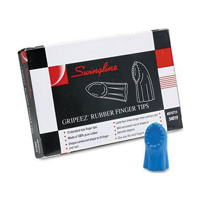 Gripeez Finger Tips, 11 1/2 (Medium), Blue, Dozen Gripeez Finger Tips, 11 1/2 (Medium), Blue, Dozen