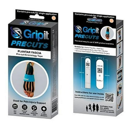 Gripit PRECUT, Plantar Fasciitis, Tan