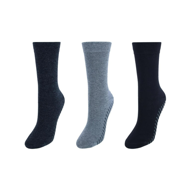 Gripjoy Crew Socks with Grips (Pack of 3) (Women)