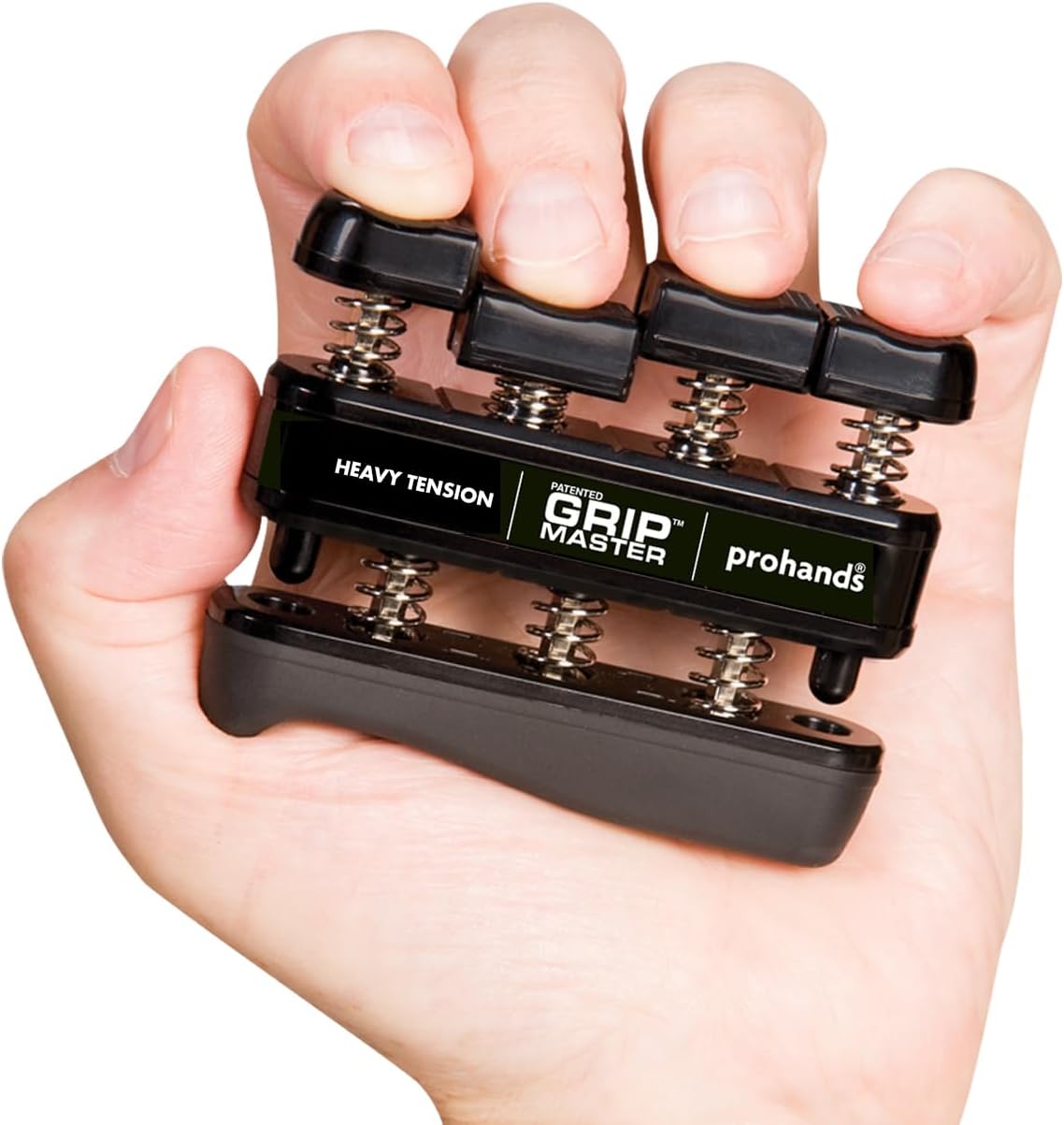 PROHANDS Gripmaster – Esercitatore Per Mani E Dita A Molla – 5 Resistenze In Un Set