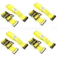 thumbnail image 1 of Gripon (Pack of 4) 2 Inch by 12 Feet E Track Fitting Tie Down Ratchet Strap, 1 of 2
