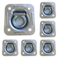 thumbnail image 1 of Gripon (Pack of 6) Recessed Tie Down D Rings with Square Mounting 2000lbs WLL, 1 of 1