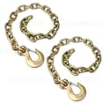 thumbnail image 1 of Gripon Trailer Safety Chain with Snap Hook Automotive Specialty Parts, 2 Pack, 1 of 1