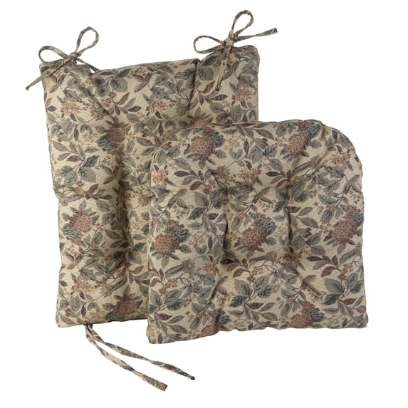 Gripper Jumbo Greenwich Tapestry Rocking Chair Cushion Set