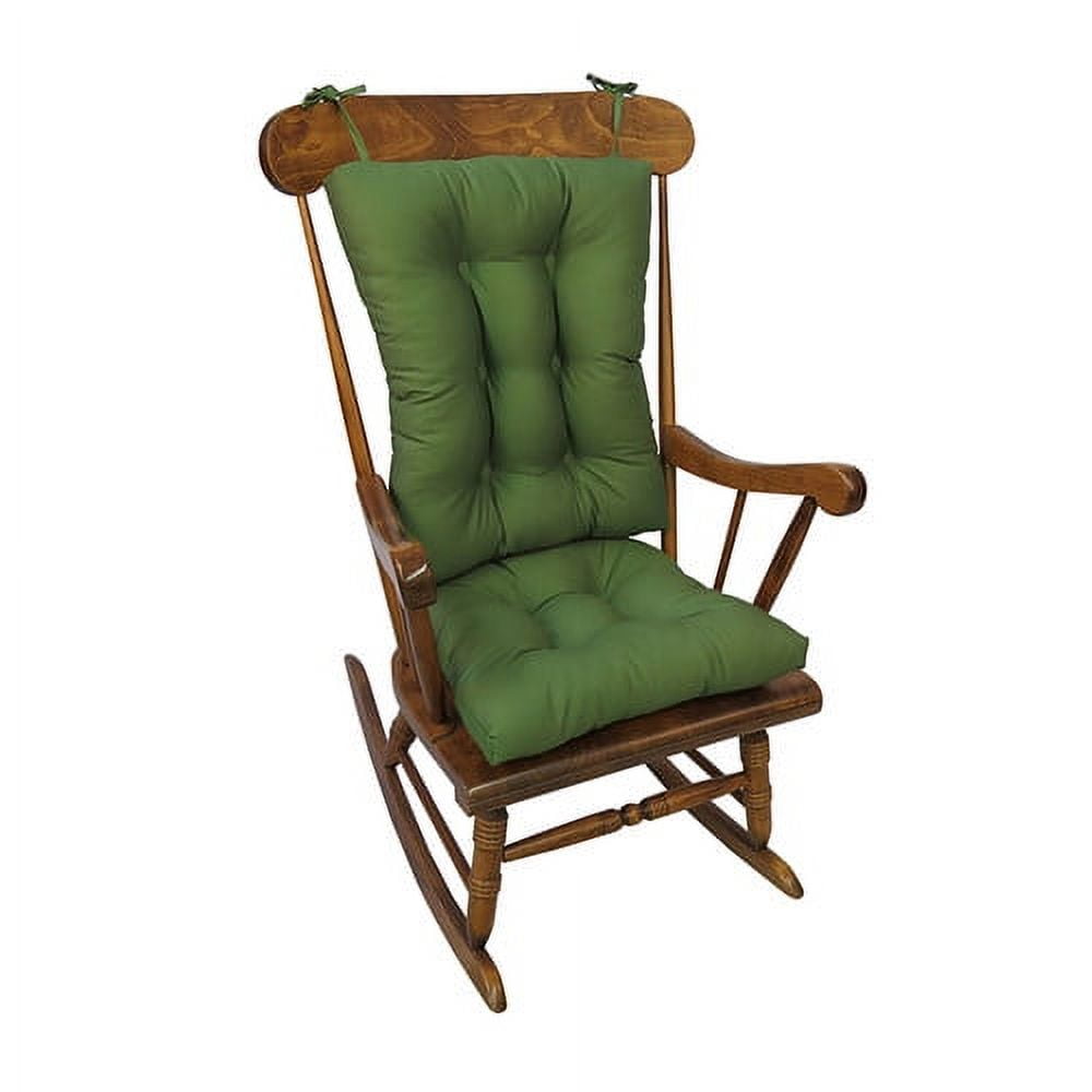 Gripper Jumbo Rocking Chair Cushions Twill