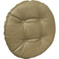 thumbnail image 1 of Gripper Non-Slip 14" x 14" Faux Leather Tufted Barstool Cushions, Set of 2, 1 of 2