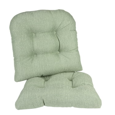Gripper Non-Slip 15" x 15" Venus Tufted Universal Chair Cushions, Set of 2