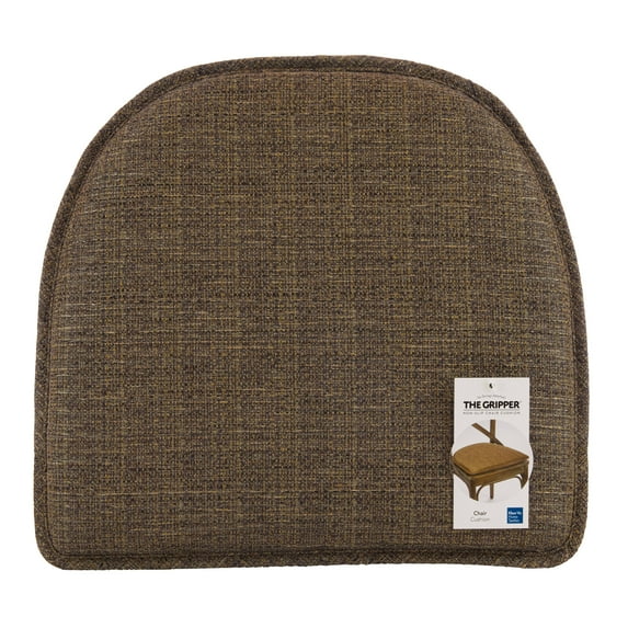 Gripper Non Slip 15" x 16" Kahuna Brown Chair Cushion