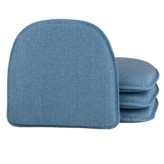 Gripper Non Slip 15" x 16" Venus Chair Cushion, Set of 4