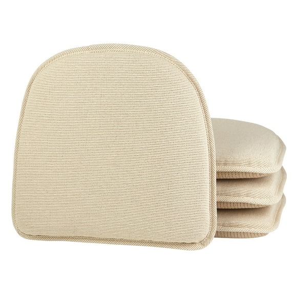 Gripper Non Slip 15" x 16" Venus Chair Cushion, Set of 4