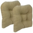 thumbnail image 1 of Gripper Non-Slip 17" x 17" Twillo Tufted Universal Chair Cushions, Set of 2, 1 of 4